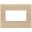 VIMAR - 21654.32 - Plate 4M wood white oak 