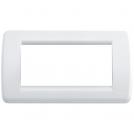 VIMAR - 16764.01 - Rondò plate 4M techn. bright white