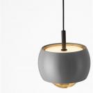 NOVA LUCE - Pendant lamp D: 9.6 H: 140cm  9002072  CONGA ⚡ LED 13 Watt ⚡ 220-240Volt ⚡ 922Lm ⚡ 3000K ⚡ IP20 ✴ Gray aluminium shade 