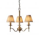 INTERIORS 1900 - Полилей   STANFORD antique brass 63628   E14, 3x40W