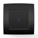 ELMARK - 193021L - ONE BUTTON TWO WAY SWITCH WITH LIGHT ANTHRACITE CITY 
