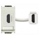 VIMAR - 16334.B - HDMI socket connector white