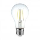 V-TAC - LED Крушка 4W Filament E27 A60 Прозрачно Покритие 6400K SKU: 217120 