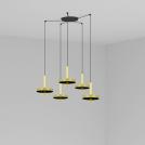 FARO - Пендел WHIZZ 20161-5L E27, 5X15W