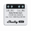 SHELLY - Микромодул Smart монофазен мерител 1х 16A Shelly PM Mini Gen3 - 261613 (1)