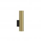 NOWODVORSKI - Аплик 8074 EYE WALL SOLID BRASS • GU10 2x10W only LED • IP20