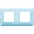 VIMAR - 14643.45 - Plate 4M (2+2) 71mm Reflex water