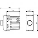 VIMAR - 14150.SL - Димер с потенциометър 230V 100-500W Сребрист PLANA (1)