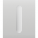 AJAX - Front panel for Smart dimmer central, white, CenterButton 91250.256.WH1