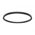 NOVA LUCE - Circle magnetic lighting track for recessed mounted  D: 150 cm W: 3.5 H: 6.8 cm Cut Out: 3.6 cm.  9010206  BREDA MAGNETIC 