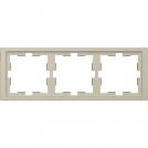 SCHNEIDER ELECTRIC - MTN4030-6533 рамка тройна сахара D-Life Merten 