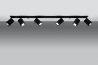 SOLLUX - spot luminaire MERIDA 6L SL.0460 черен
