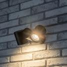 RABALUX - Фасаден аплик 77111 ENOL ⚡ IP44 ⚡ GU10 ⚡ 2x MAX 35W ✴ Черен (2)