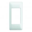 BTICINO - LND4811BI Рамка 1М Anthracite правоъгълна бяла Livinglight