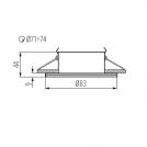 KANLUX - Луна влагозащитена черна IP44 QULES AC O-B (26306) (2)
