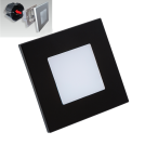 EMITHOR - 48335 LED step light 1x1w, 4000k, 60lm, black