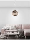 NOVA LUCE - pendant luminaire ANCONA 79105601  E27 1x40W IP20 Bulb Excluded D: 30 H1: 29 H2: 250 cm