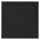 COmmel - 1-way switch 10A color Black matt Adria C043-601
