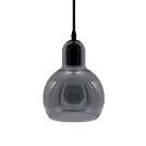 ACA LIGHTING - пендел   V292851PGY PENDANT GREY GLASS E27 D17cm 1X40W BLOOM 