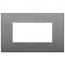 VIMAR - 19654.02 - Classic plate 4M metal matt slate