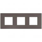 BTICINO - cover plate 2+2+2 modules Moca Stone Light Now YA4802M3GM