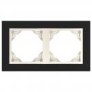 EFAPEL - DOUBLE FRAME GRANITE/PEARL 90920 TGP LOGUS 90 Petra