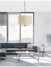 NOVA LUCE - pendant luminaire  ELIZABETH   8120041  E14 4x40 Watt  D:50 H1:35 H2:120cm