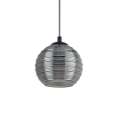 IDEAL LUX - pendant luminaire RIGA SP1 SMALL  FUME 241258 E27, 1X60W
