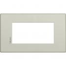 BTICINO - HW4804SB Cover plate Axolute Air 4 modules - sand - material: metal