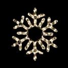 ACA LIGHTING - XSNOWALEDWW38  LED светещ маркуч мотив, топла бяла светлина 4.1W, външна употреба IP44