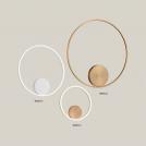 REDO GROUP - Аплик ORBIT 01-1910 LED 55W 4000K D800 SAND WHITE INDIRECT LIGHT (2)