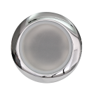 ULTRALUX - FBMGU10CH ceiling downlight frame, round, GU10, fixed, chrome, metal, IP44
