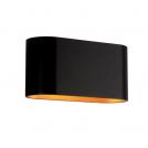 VIVALUX - DECORATIVE OVAL WALL FIXTURE ADEL ∙ WL723 ∙ G9 ∙ BLACK+GOLD - VIV004631