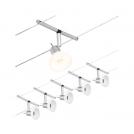 PAULMANN - 94448  CorDuo cable system Sheela basic set ✴GU5.3 max. 5x10W~230/12V✴matt chrome