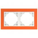 EFAPEL - DOUBLE FRAME ORANGE/ICE 90920 TJG LOGUS 90 Animato