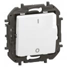 LEGRAND - 2-pole switch 16A white Niloe New NP2113WH