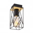 RABALUX - Ceiling lamp BLACK BOIRE 71021 E27 1X40W  (1)
