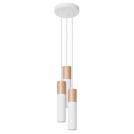 SOLLUX - pendant lamp PABLO 3P white SL.1013