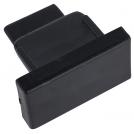 NOWODVORSKI - PROFILE DEAD END CAP BLACK 9458