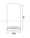 MAYTONI - noon FOCUS S C052CL-01B GU10, 10W (2)
