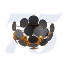 SEARCHLIGHT - Плафон DISCUS 3073-3BG E14, 40W