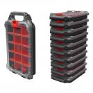 KETER - SMALL STACK'N'ROLL ORGANIZER, 242X388X780 BLACK/RED - 17211433 (2)