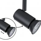 PAULMANN - 95621 URail rail spot Runa⏺ GU10 max. 10W dimmable ~230V ⏺matt black