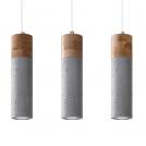 SOLLUX - Pendant ZANE 3  grey SL.0967