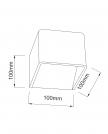 ACA LIGHTING - Аплик   Wall & ceiling luminairies L35037 (2)