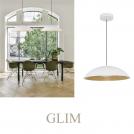 NOVA LUCE - Dimmable pendant lamp  Ø60, H:120 cm.  9081280  GLIM ⚡ LED 47W ⚡ 2015Lm ⚡ 3000K ⚡ CRI>80 ⚡ 230V ⚡ IP20 ✴ Sandy White/Natural Woo