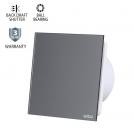 VITO - ВЕНТИЛАТОР VENTI-GL100/Φ100MM/СТЪКЛЕН ПАНЕЛ/ЛАГЕР И КЛАПА/СИВ 12W 8005250