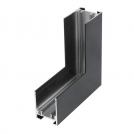ULTRALUX - Vertical L-connector for surface mounting deep black LMST20VK