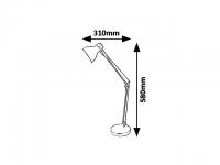 RABALUX - table luminaire  CARTER 6409  E14, 11W (3)
