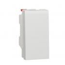 SCHNEIDER ELECTRIC - NU310318 New Unica - Two-way switch 10A screwless 1 module white